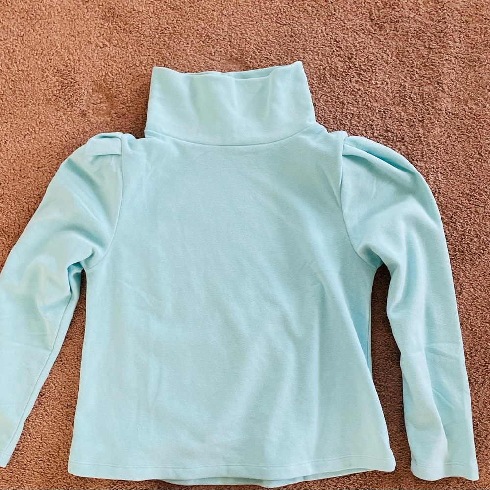 Dudley Stephens, Palmer Puff sleeve top. Only worn once beautiful color! 😍
